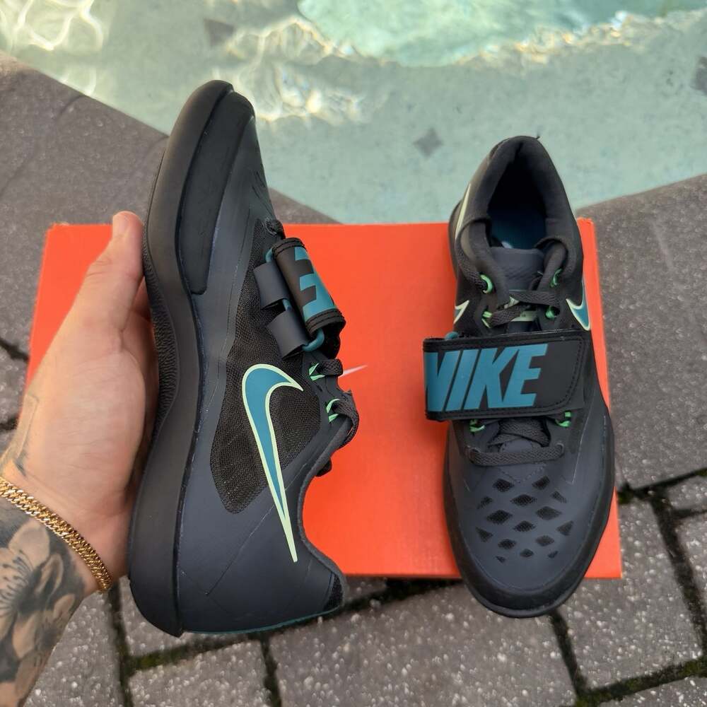NIKE ZOOM RIVAL SD 2 THROWING SHOES HQ3487-001 SHOT PUT DISCUS TRACK MEN’S 4.5 - Picture 4 of 6